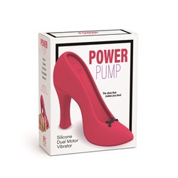 BMS Factory - Power Pump - Silicone Dual Motor Vibrator - Red bigger version